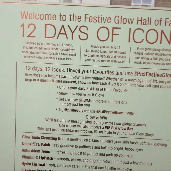 PIXI 12 Days of Icons Calendar brand new - Picture 6 of 8